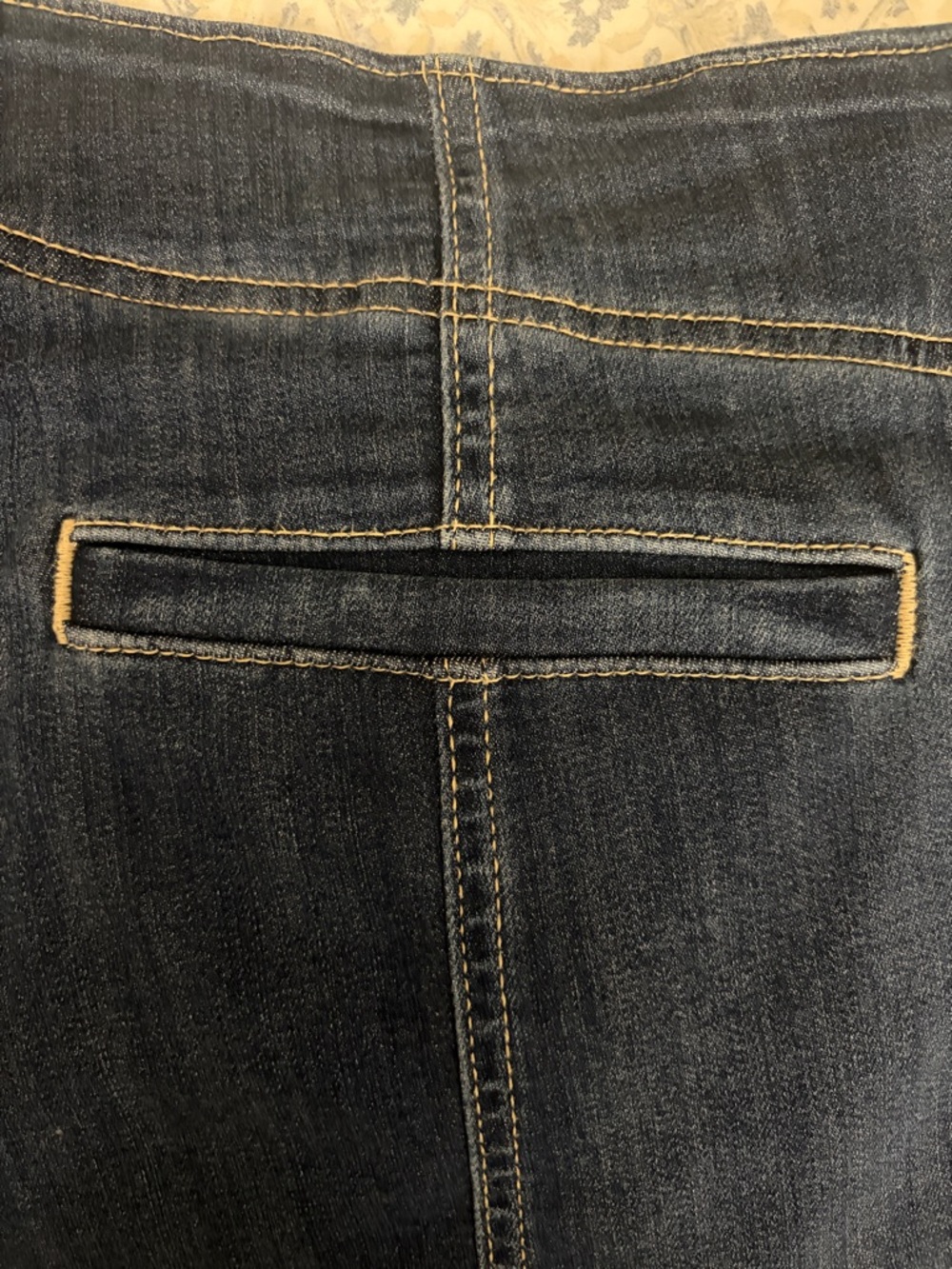 Chico’s Pull-On High-Rise Wide-Leg Jeans in Alora Indigo Dark Blue $119.50 - Picture 10 of 15
